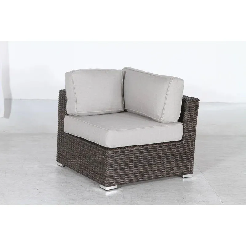 6 Piece Sectional Sofa Set With Cushions - Brown by Couch.com