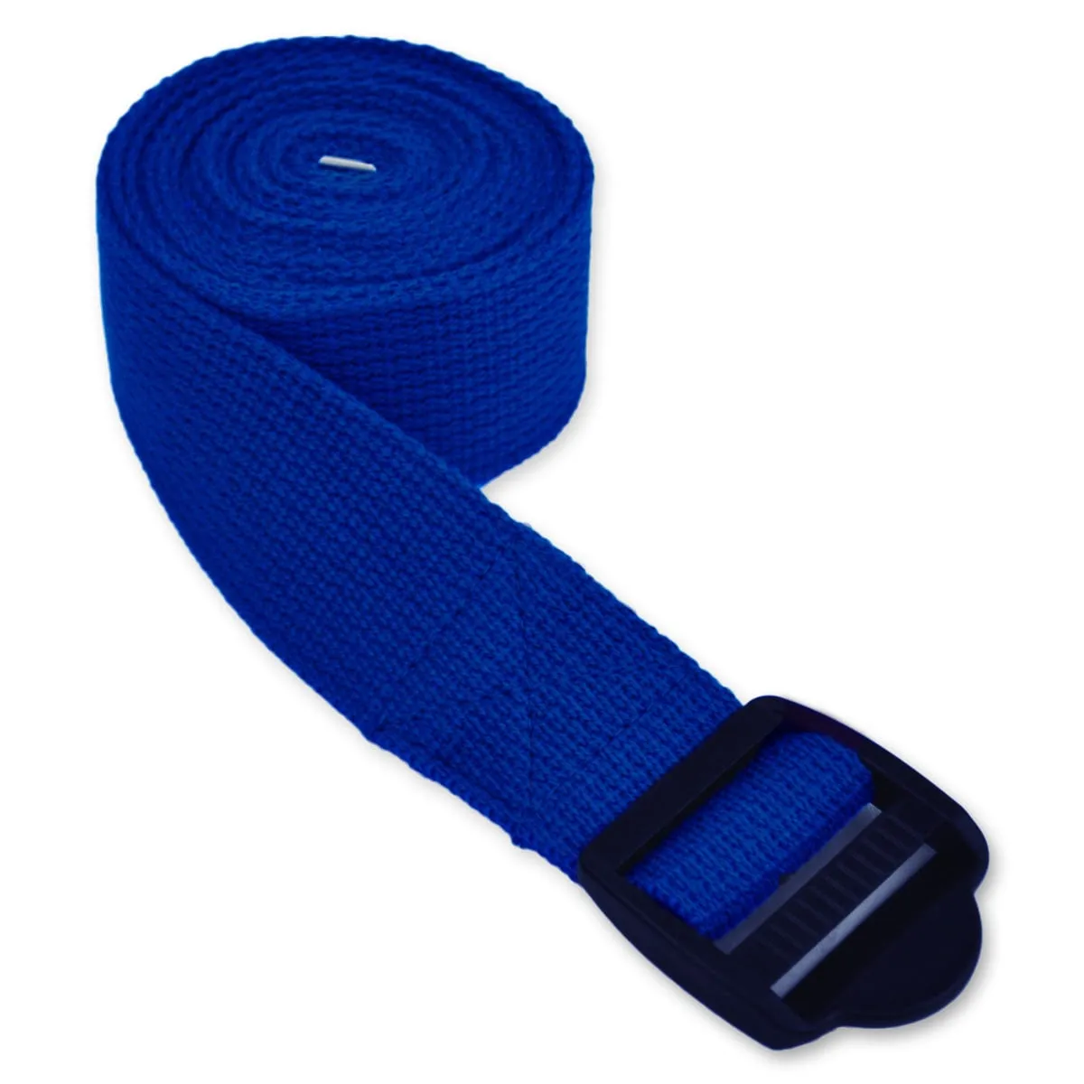 8' Cinch Buckle Cotton Yoga Strap