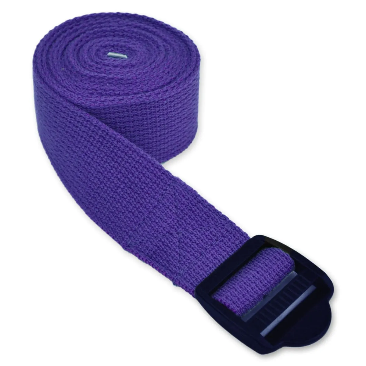 8' Cinch Buckle Cotton Yoga Strap