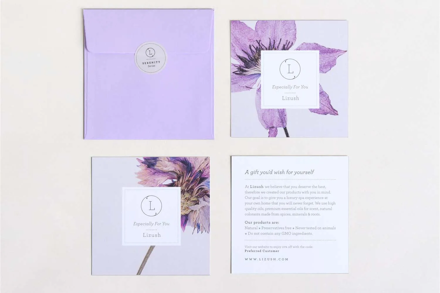 A Special Day Gift, Birthday Gift Basket, Lavender Natural Bath & Body by Lizush