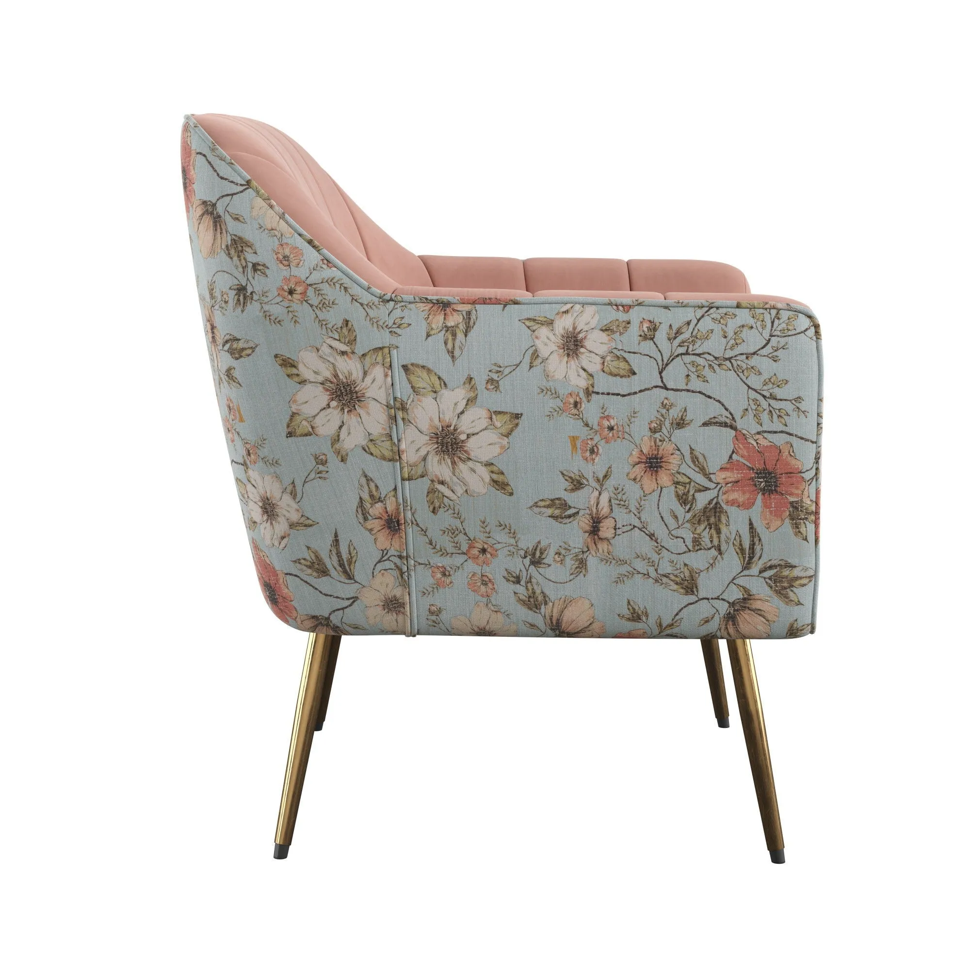 Accent Chair - Rose Pink by Couch.com