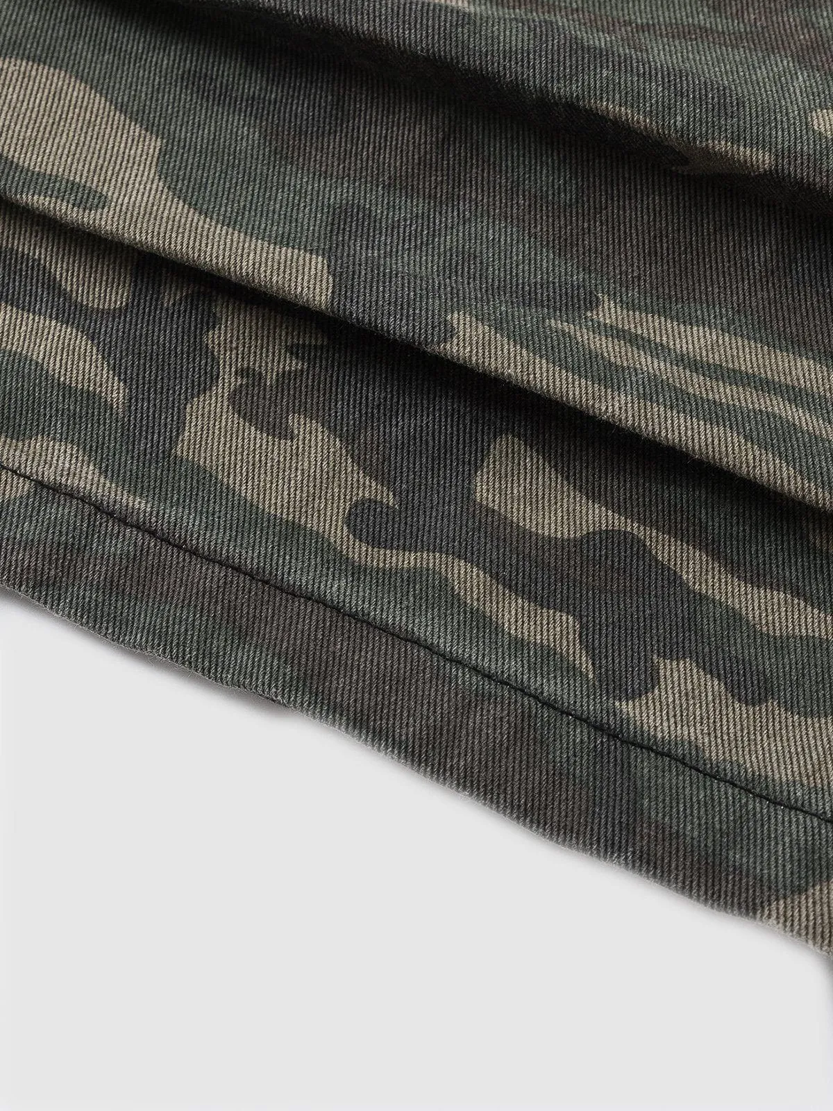 Aelfric Eden Camouflage Wrinkle Longline Jorts
