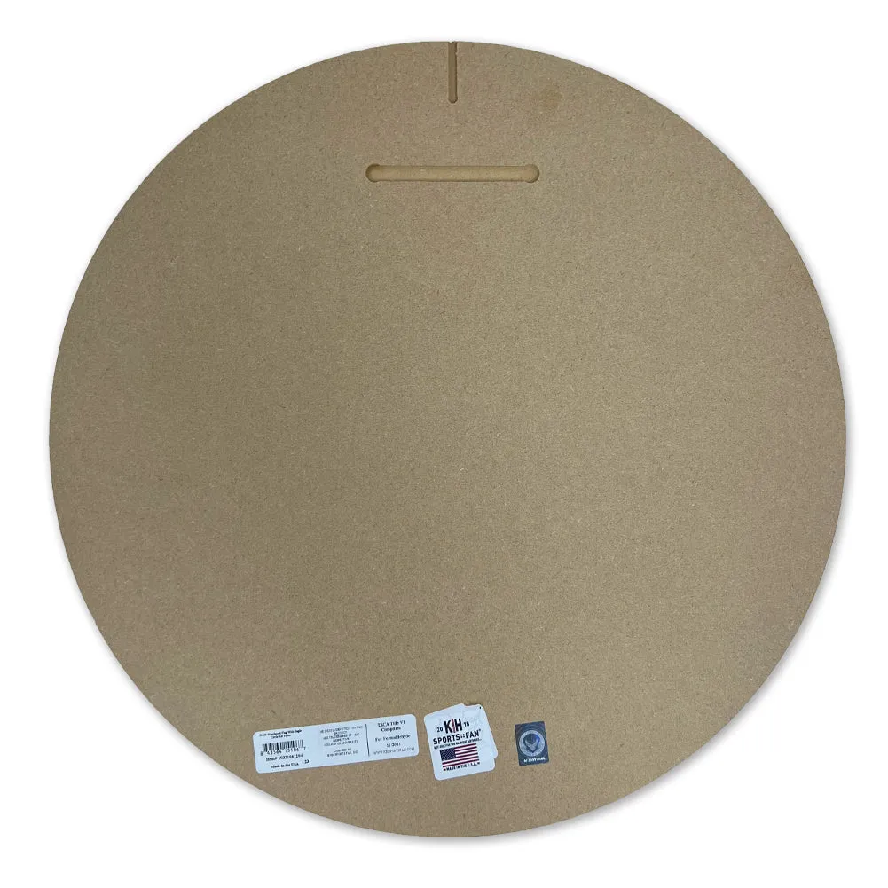 Army Flag With Eagle Indoor Wood Circle Sign (20x20)*
