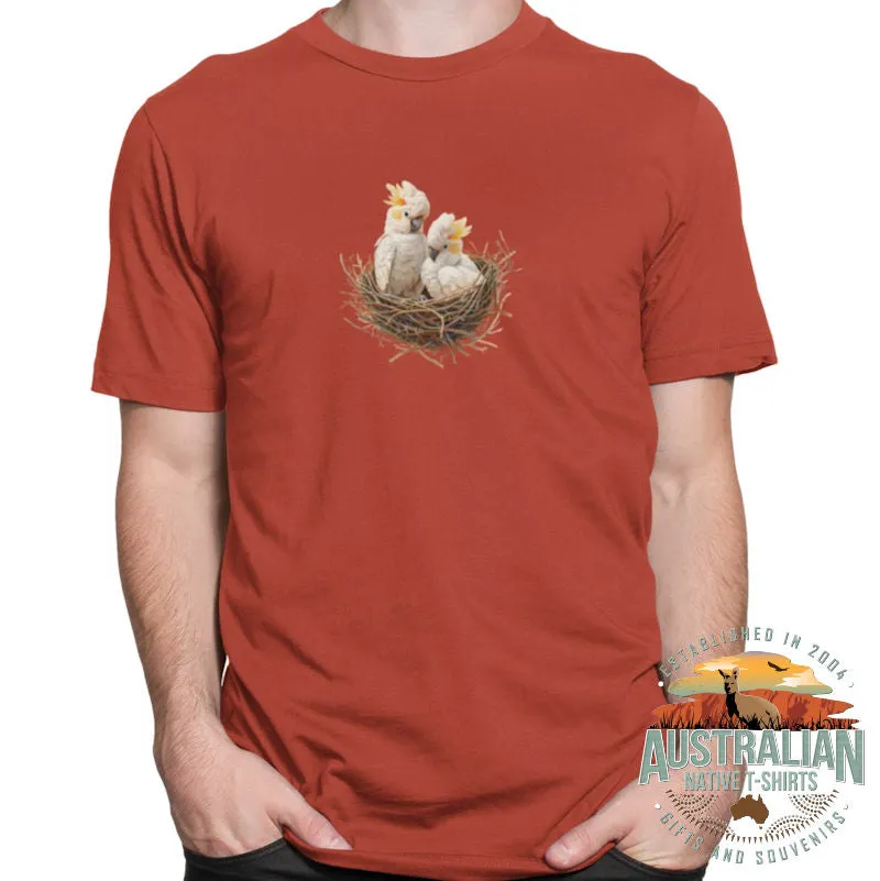 Baby Cockatoo Nest Adults T-Shirt (Various Colours)