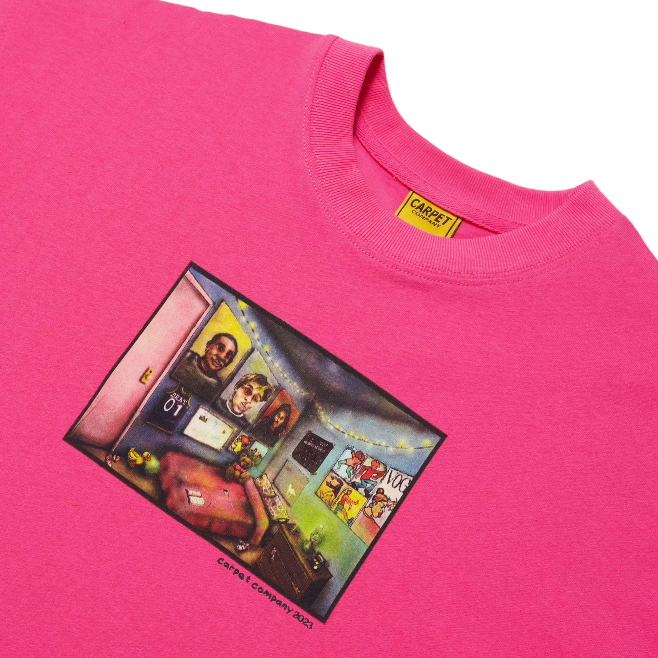 Carpet Co Bedroom Tee Pink