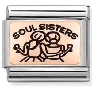 Classic ,S/steel.Bonded Rose Gold, Soul Sisters   430111/09