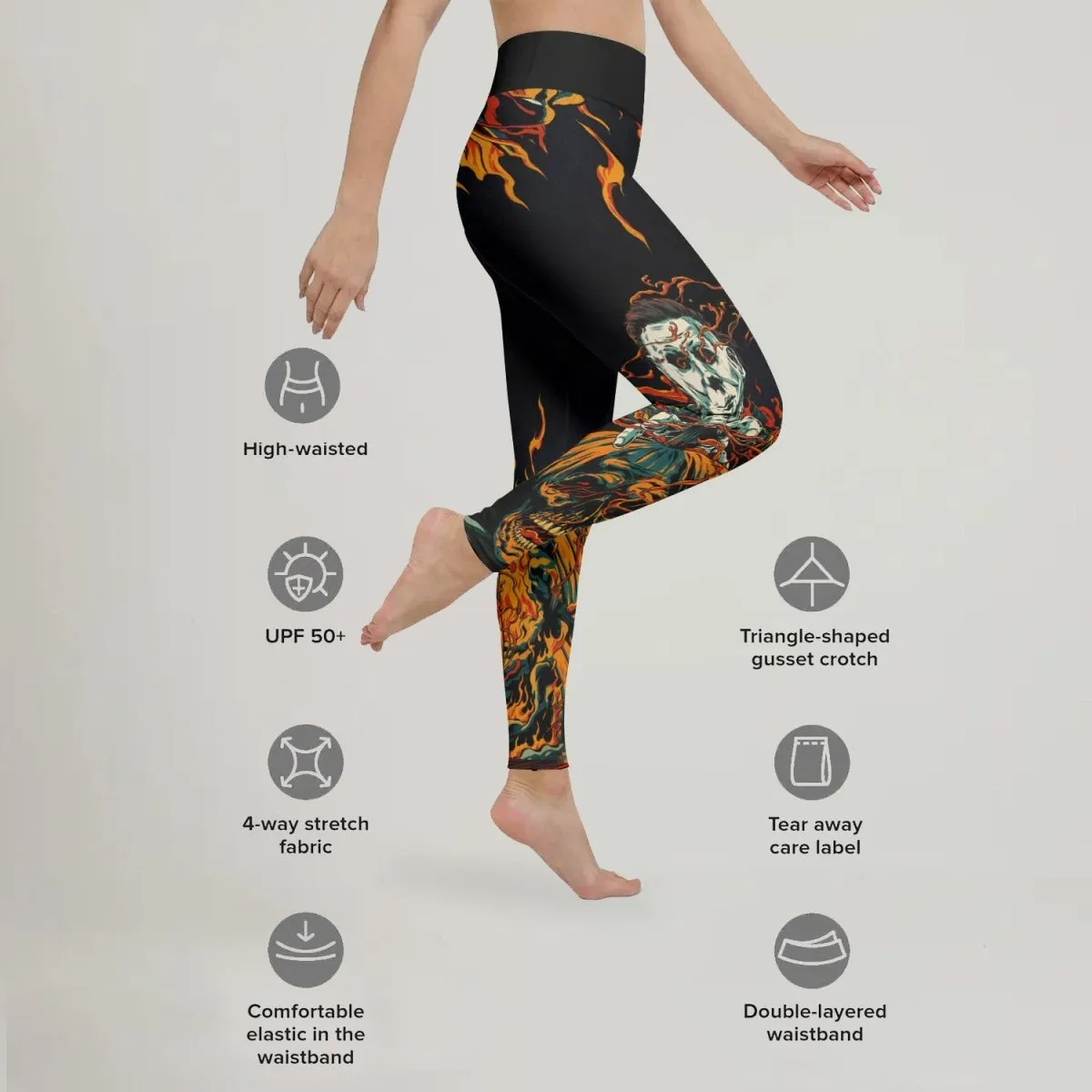 Halloween Michael Myers Leggings