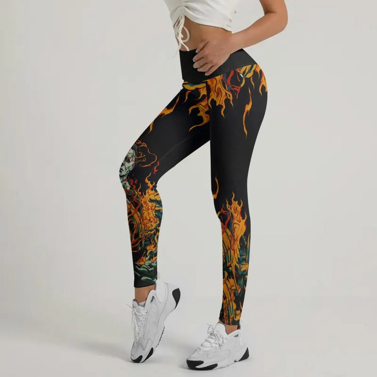 Halloween Michael Myers Leggings