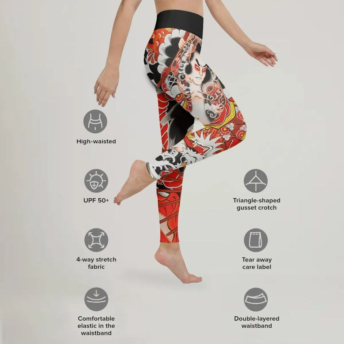 Kumonryu Shishin VS Tamatori Hime Leggings