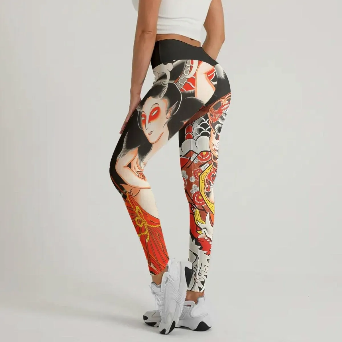 Kumonryu Shishin VS Tamatori Hime Leggings