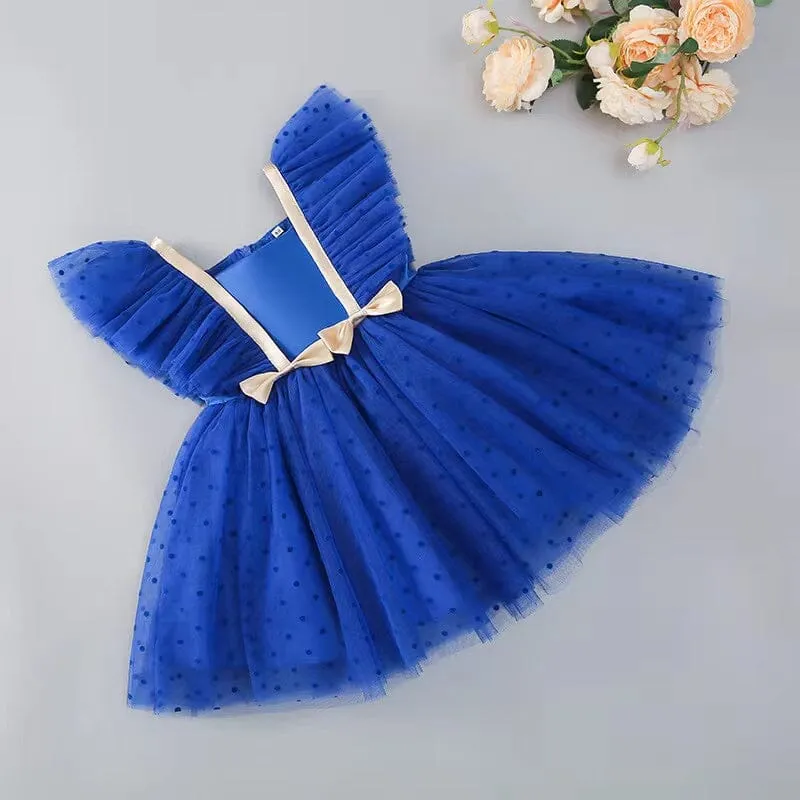 Nico Pleated Lace Sleeveless Party Tutu Dress