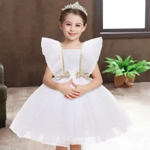 Nico Pleated Lace Sleeveless Party Tutu Dress