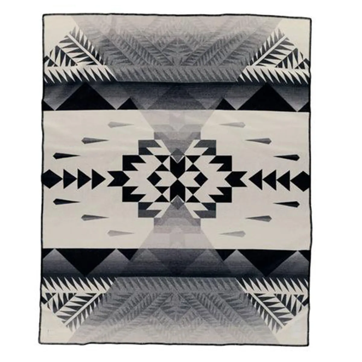 Pendleton Nike N7 Black/Ivory Twin Blanket
