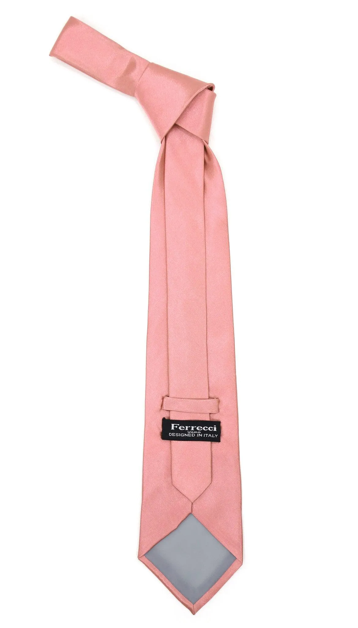 Premium Microfiber Baby Pink Necktie