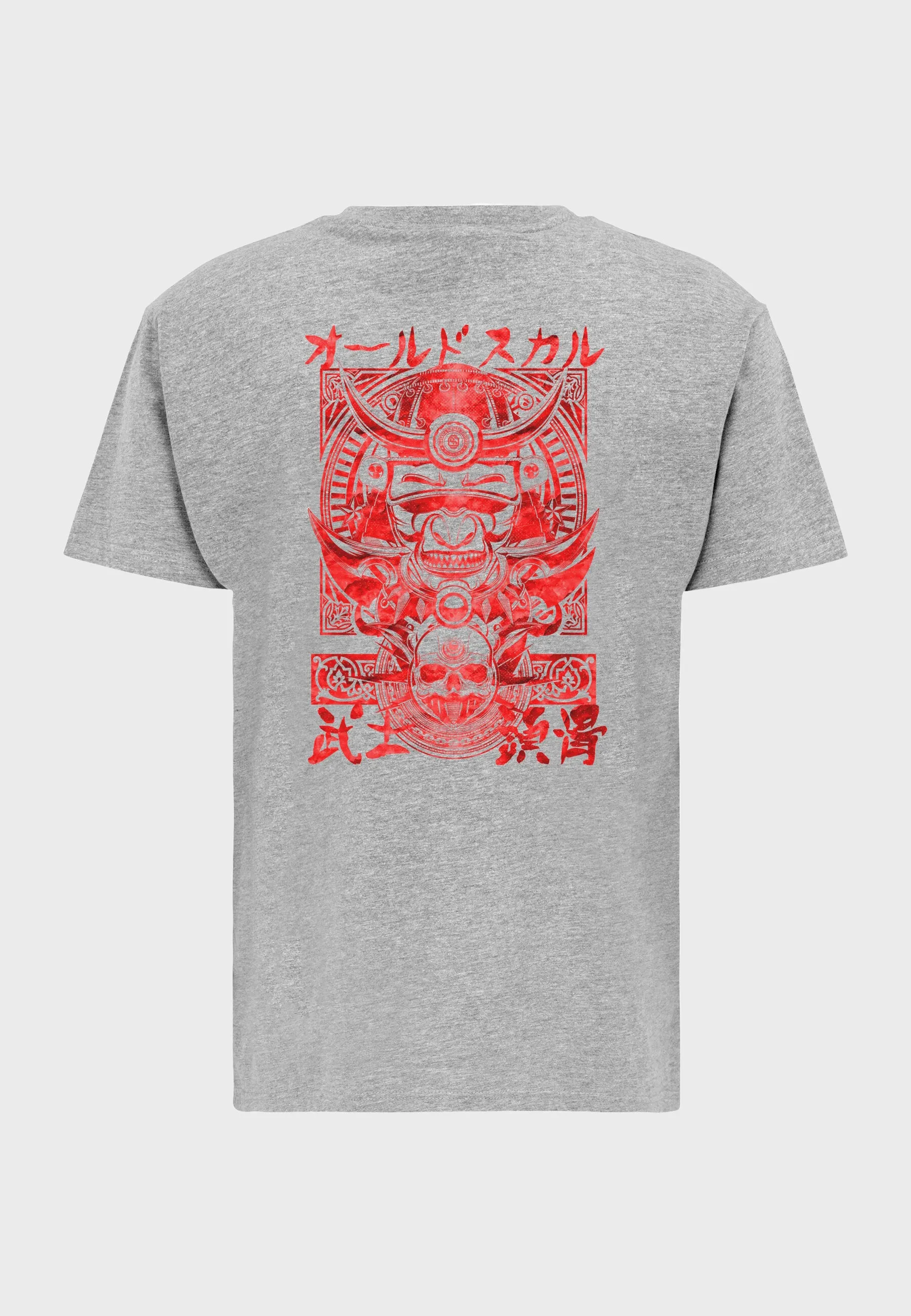 Ronin Backprint T-Shirt Heather Grey