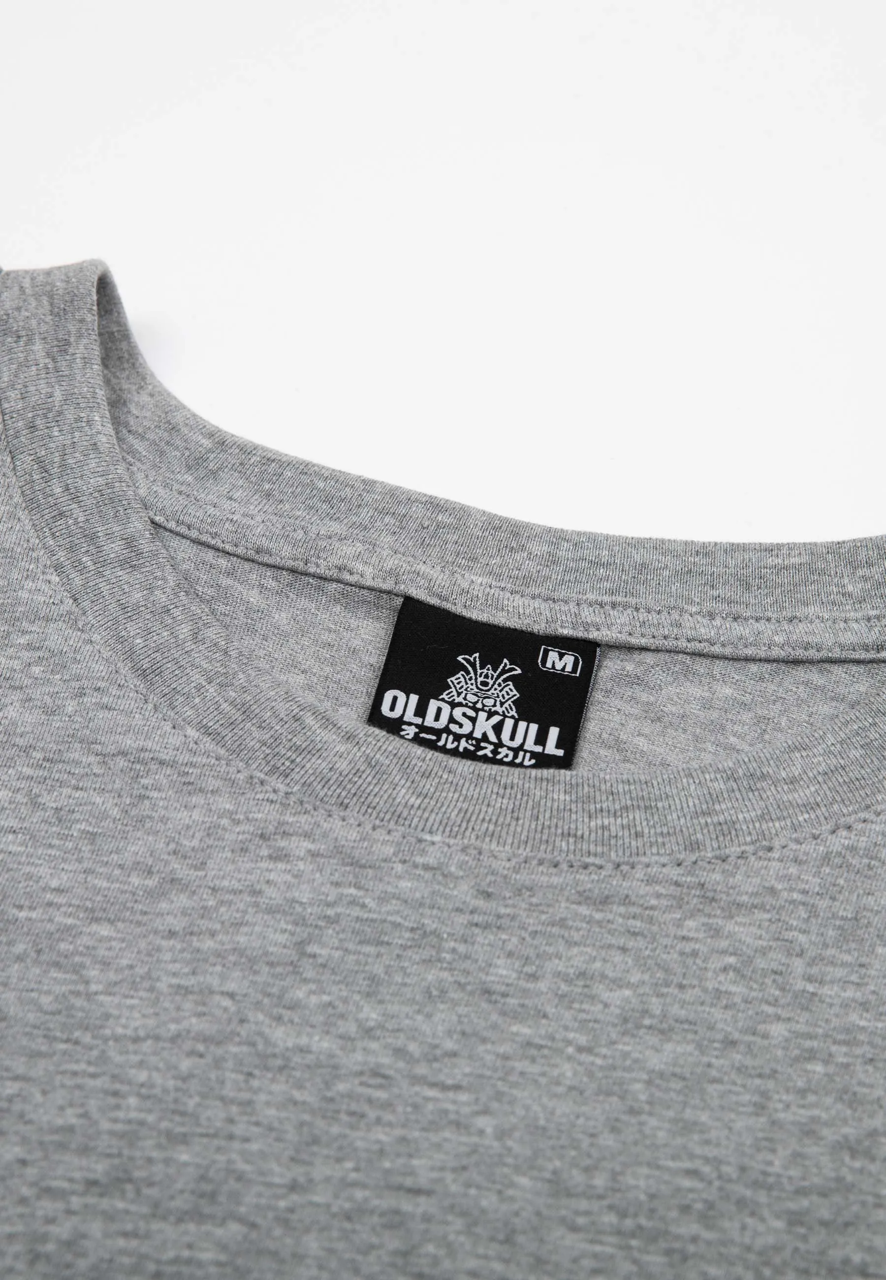 Ronin Backprint T-Shirt Heather Grey