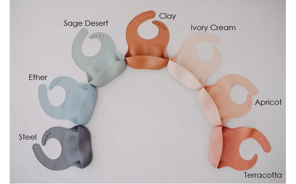 Silicone Bibs - (Assorted Prices)
