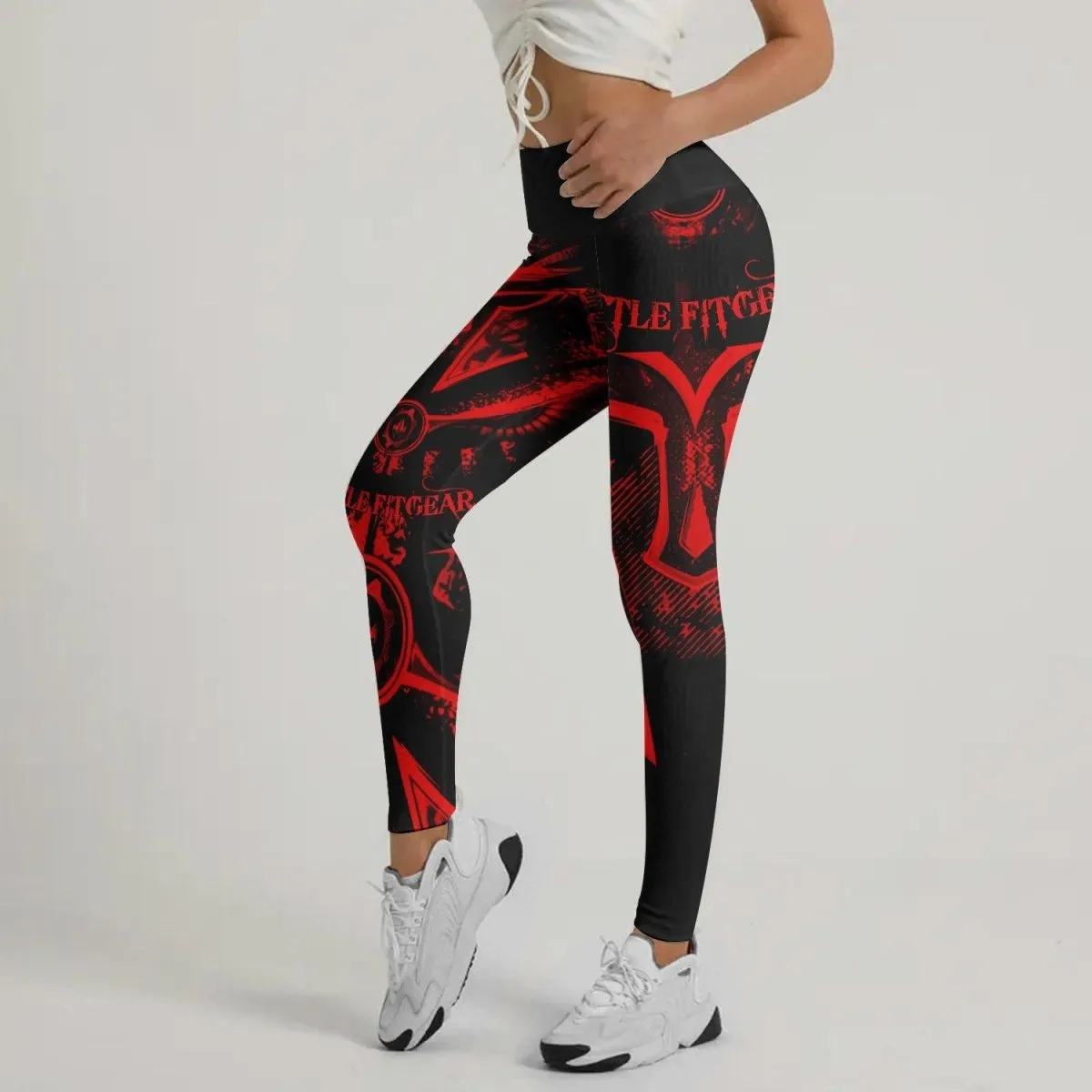 Spartan Red Leggings