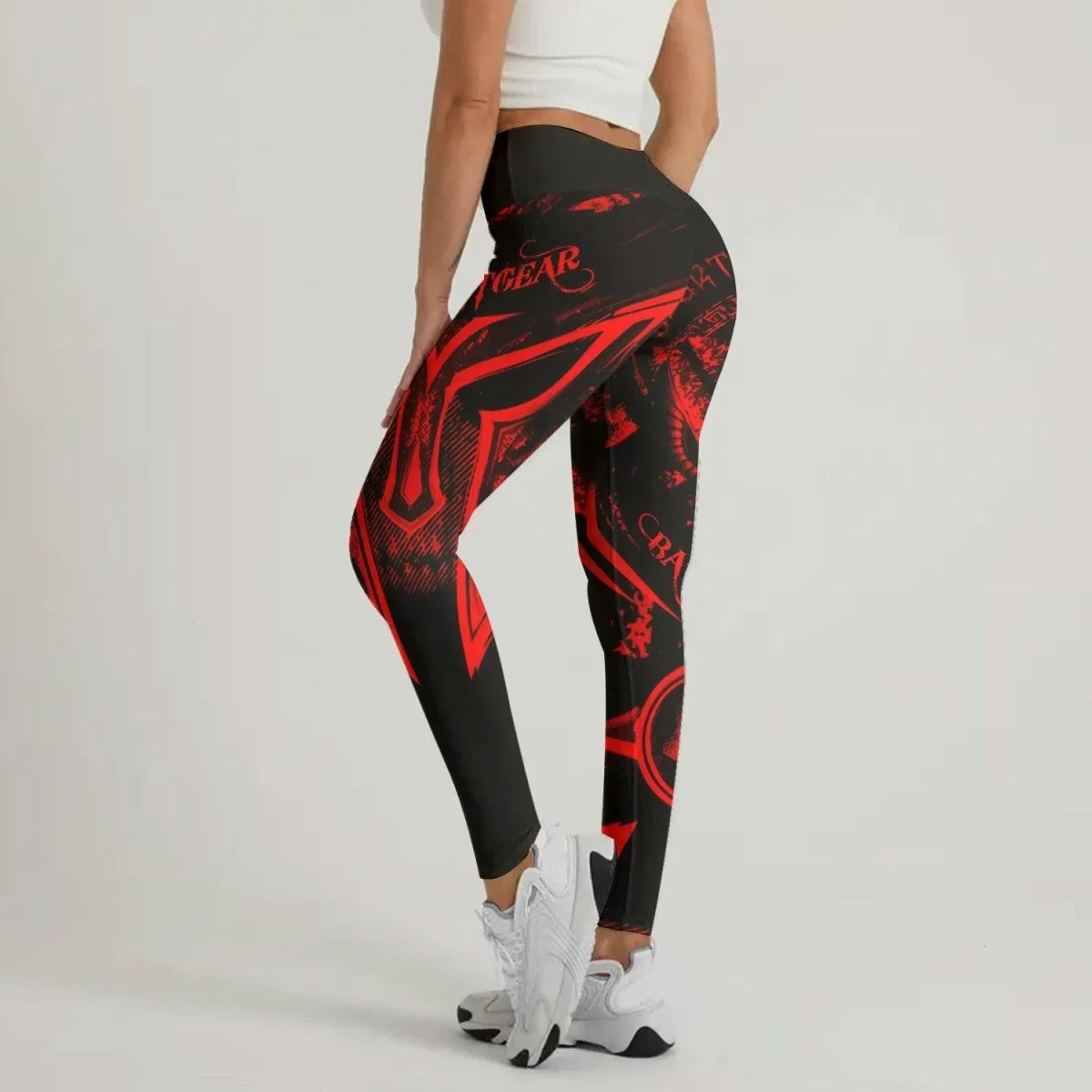 Spartan Red Leggings