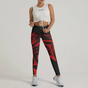 Spartan Red Leggings