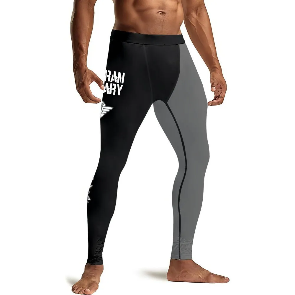 Veteran Military Air Force Men's Compression Leggings